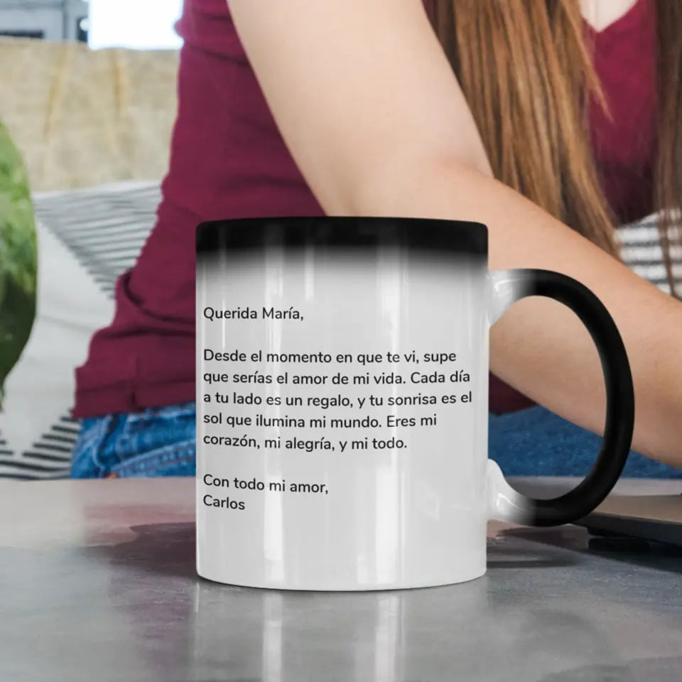 Foto personalizada - Taza mágica de 325 ml