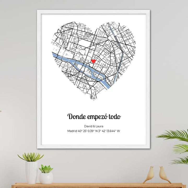 Donde empezó todo - Póster personalizado