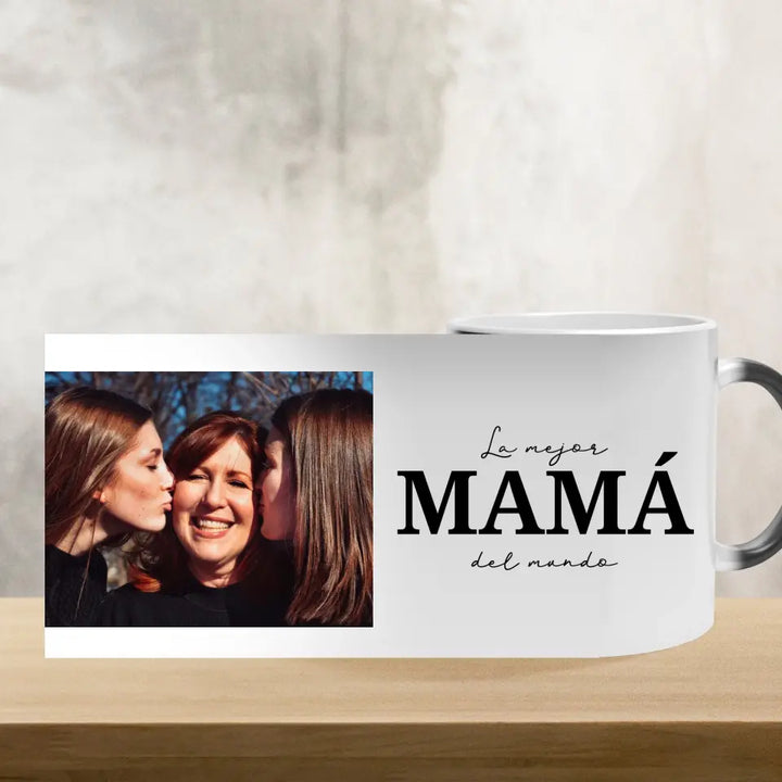 Mamá y foto - Taza mágica