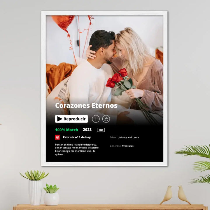 Cartel Netflix - Póster personalizado