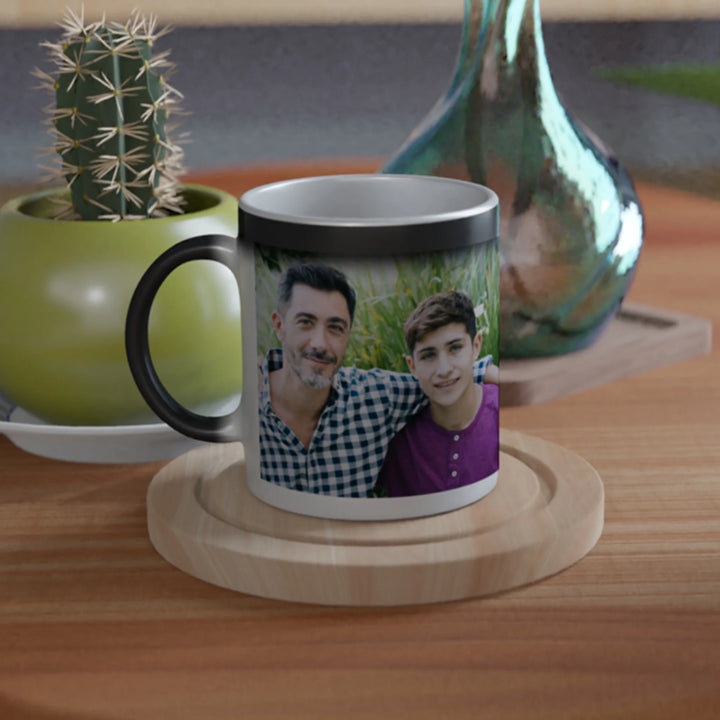 Papá y foto - Taza mágica